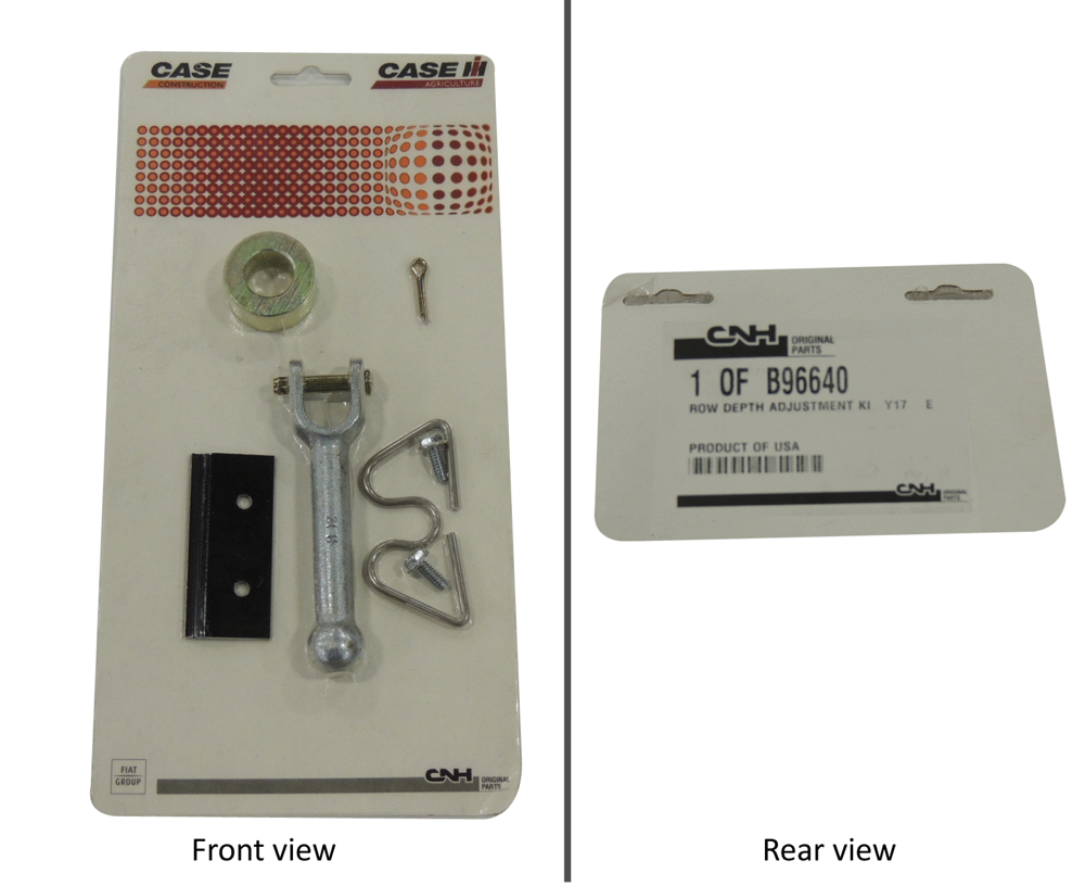 Схема запчастей Case IH 1225 EARLY RISER - (88.100.37) - KIT ROW DEPTH ADJUSTMENT (88) - ACCESSORIES