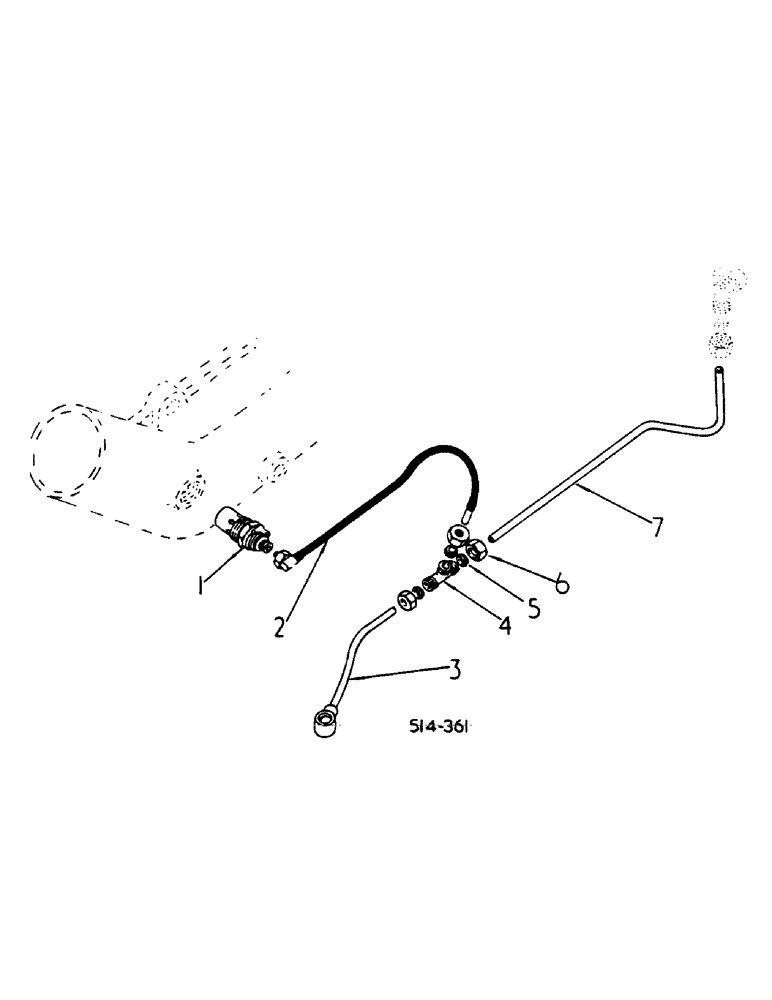 Схема запчастей Case IH 785 - (12-022) - THERMOSTART ATTACHMENT, BOSCH INJECTION, C R PUMP Power