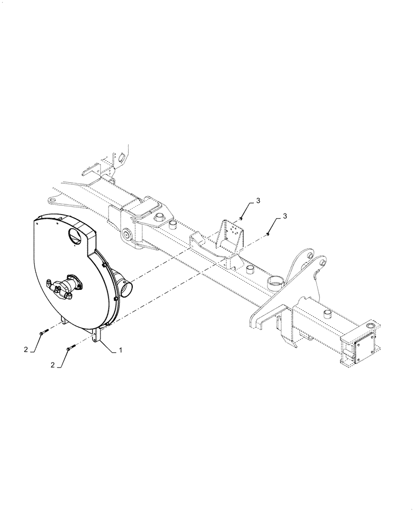 Схема запчастей Case IH 1255 - (77.101.AB[01]) - VACUUM FAN MOUNTING FOR 12 AND 16 ROW (77) - SEEDING/PLANTING