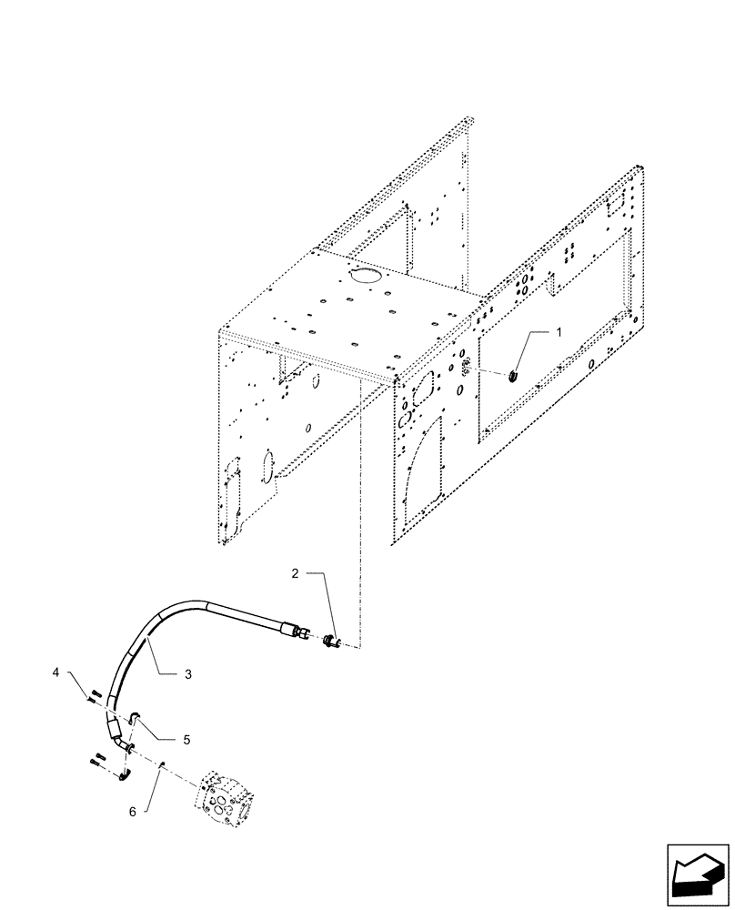 Схема запчастей Case IH A8800 - (35.000.AA[31]) - HYDRAULIC CIRCUIT PRIMARY EXTRACTOR - MY16 (35) - HYDRAULIC SYSTEMS