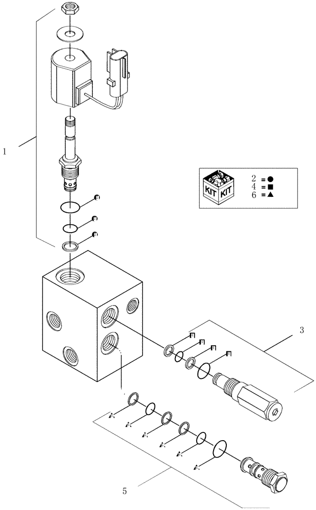 Схема запчастей Case IH 7700 - (B06[01]) - HYDRAULIC SUCTION LINES Hydraulic Components & Circuits