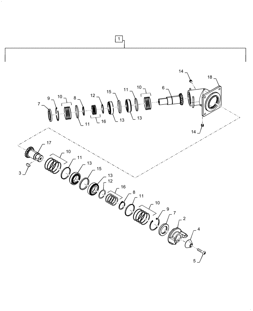 Схема запчастей Case IH 6088 - (80.150.BK) - BUBBLE-UP AUGER GEARBOX (80) - CROP STORAGE/UNLOADING