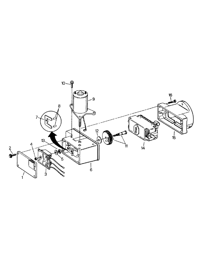 Схема запчастей Case IH STEIGER - (04-47) - ELECTRIC SHIFT ASSEMBLY, LATER STYLE (04) - Drive Train