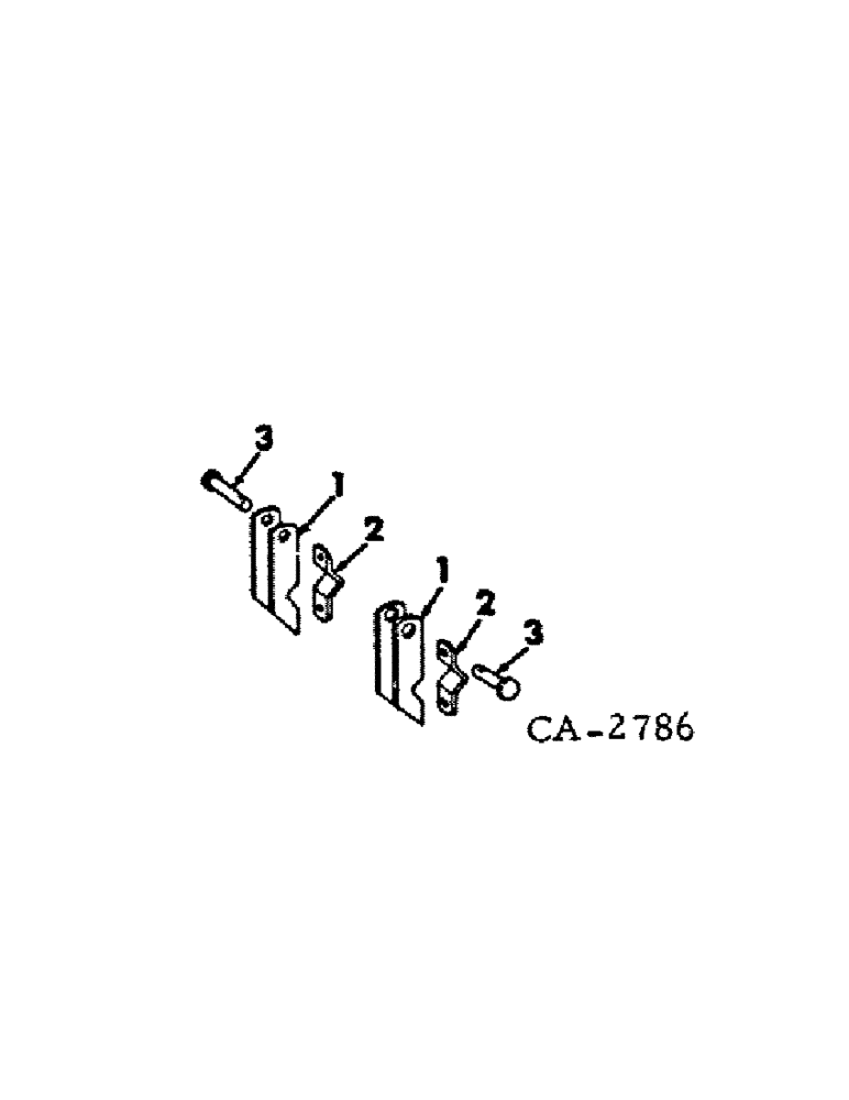 Схема запчастей Case IH 400 - (A-080) - MOUNTING COMPLETING PACKAGE, ADAPT NO. 5 COMBINED TILLAGE HITCH TO 45 MOUNTED VIBRA-SHANK CULTIVATOR 