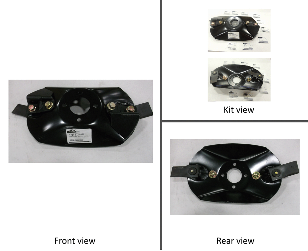 Схема запчастей Case IH DCX161 - (14.11[01]) - KIT DISC COMPLETE W/LIFTERS 14CW (14) - CROP CUTTING