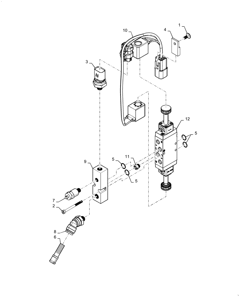 Схема запчастей Case IH 2160 - (36.100.AA[03]) - PNEUMATIC VALVE .038 ORF/135 PSI RLF (36) - PNEUMATIC SYSTEM