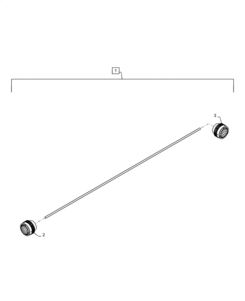 Схема запчастей Case IH 2150 - (55.100.DP[01]) - AIR COMPRESSOR WIRE HARNESS (55) - ELECTRICAL SYSTEMS