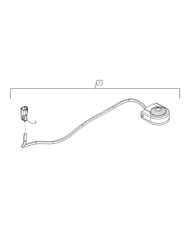 Схема запчастей Case IH 2240 - (55.542.AA[01]) - PEDAL SWITCH, TRACTION CONTROL (55) - ELECTRICAL SYSTEMS