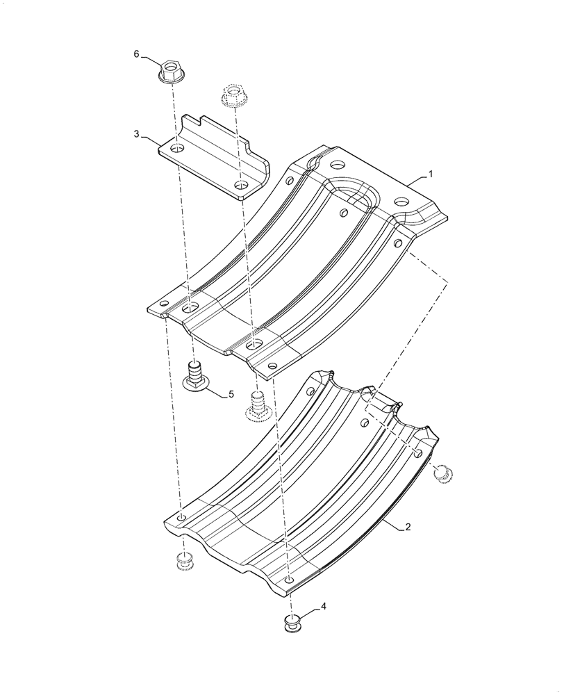 Схема запчастей Case IH 3162 - (58.110.20) - SKID/SHOE, ASSY (58) - ATTACHMENTS/HEADERS