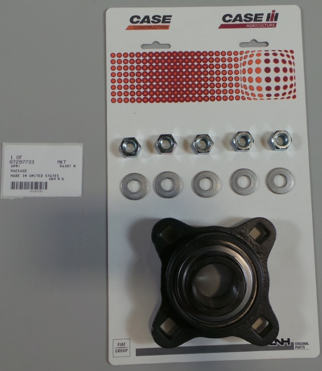 Схема запчастей Case IH 8120 - (60.101.03) - PACKAGE BEARING FDR IDLER DRUM W/ROCK TRAP (60) - PRODUCT FEEDING