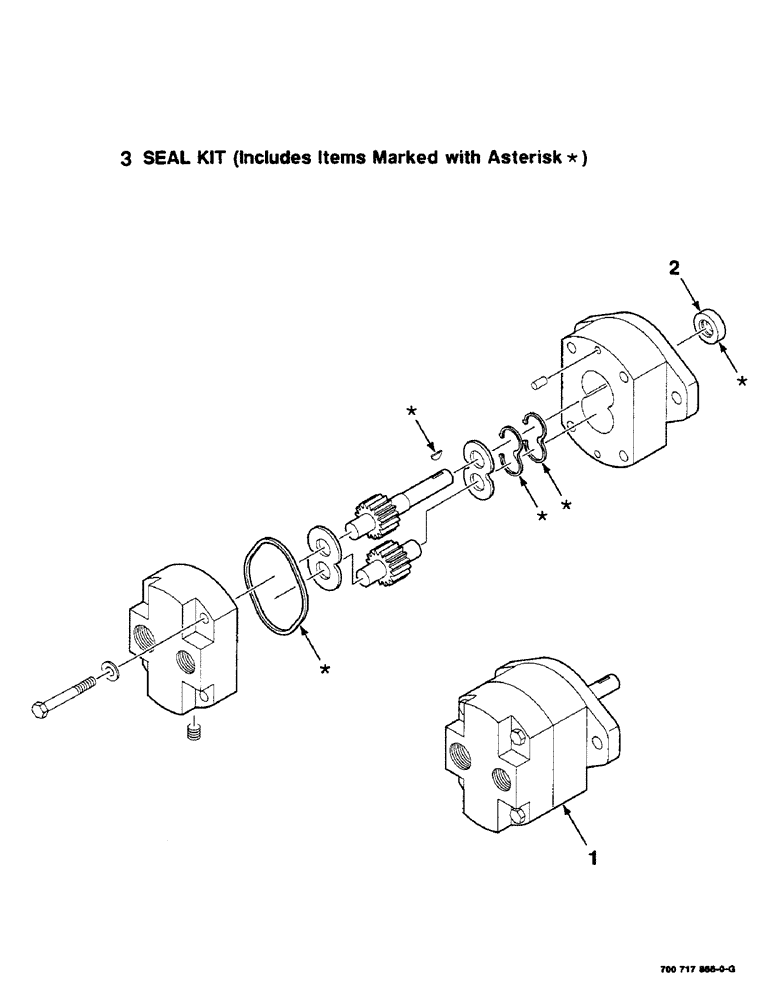 Схема запчастей Case IH 8575 - (9-10) - HYDRAULIC PUMP ASSEMBLY, 700717866 HYDRAULIC PUMP ASSEMBLY COMPLETE 