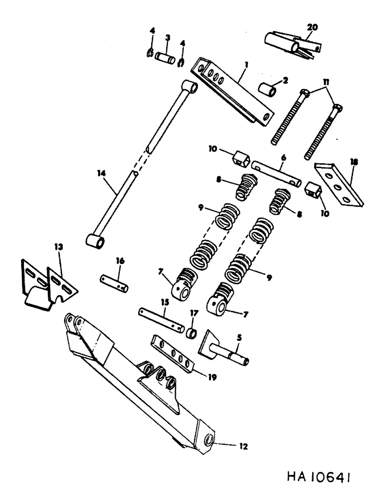 Схема запчастей Case IH DRAPER - (B-51) - DRAPER HEADER, HEADER FLOATATION AND ARM, 1979 AND SINCE (15) - CROP CONDITIONING