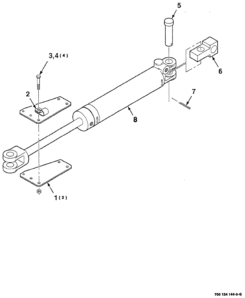 Схема запчастей Case IH 8870 - (08-72) - ACTUATOR ASSEMBLY (55) - ELECTRICAL SYSTEMS