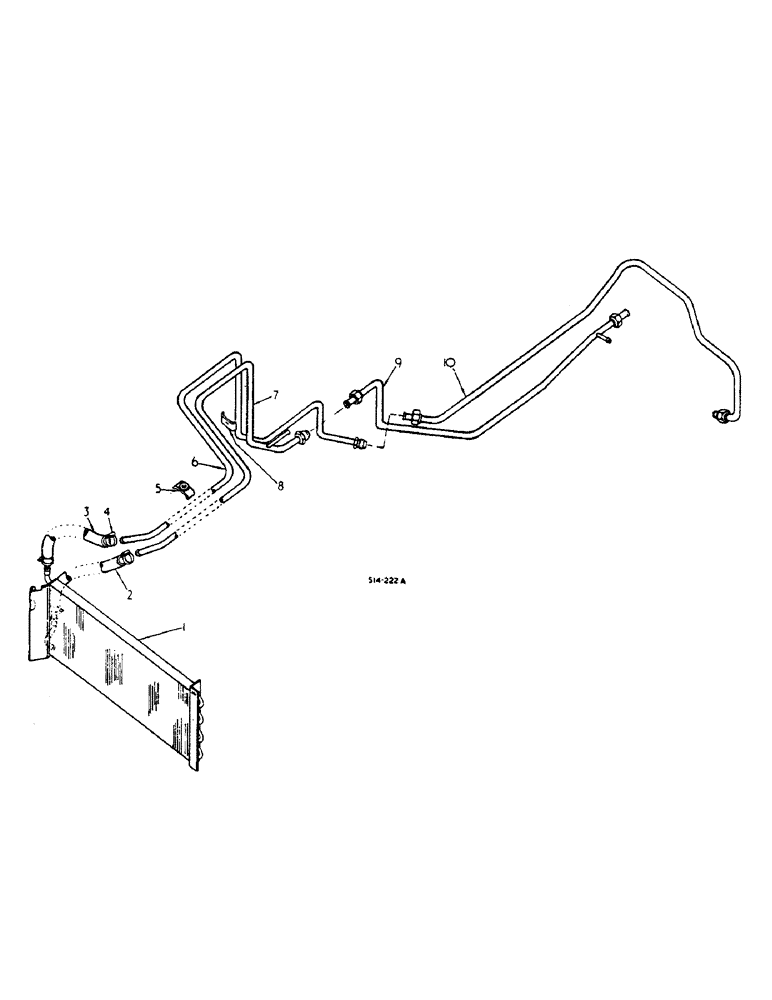 Схема запчастей Case IH 684 - (06-01) - COOLING, OIL COOLER, 684 TRACTORS Cooling