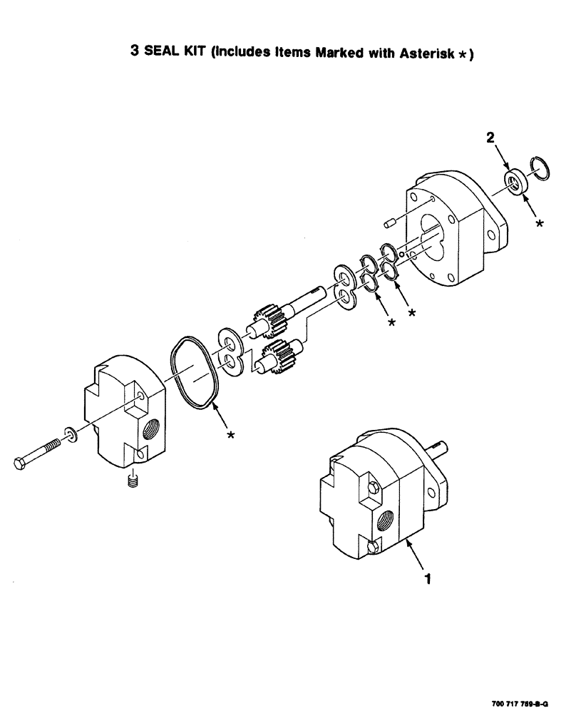 Схема запчастей Case IH 8575 - (08-026) - HYDRAULIC MOTOR ASSEMBLY, 700717759 HYDRAULIC MOTOR ASSEMBLY COMPLETE (07) - HYDRAULICS