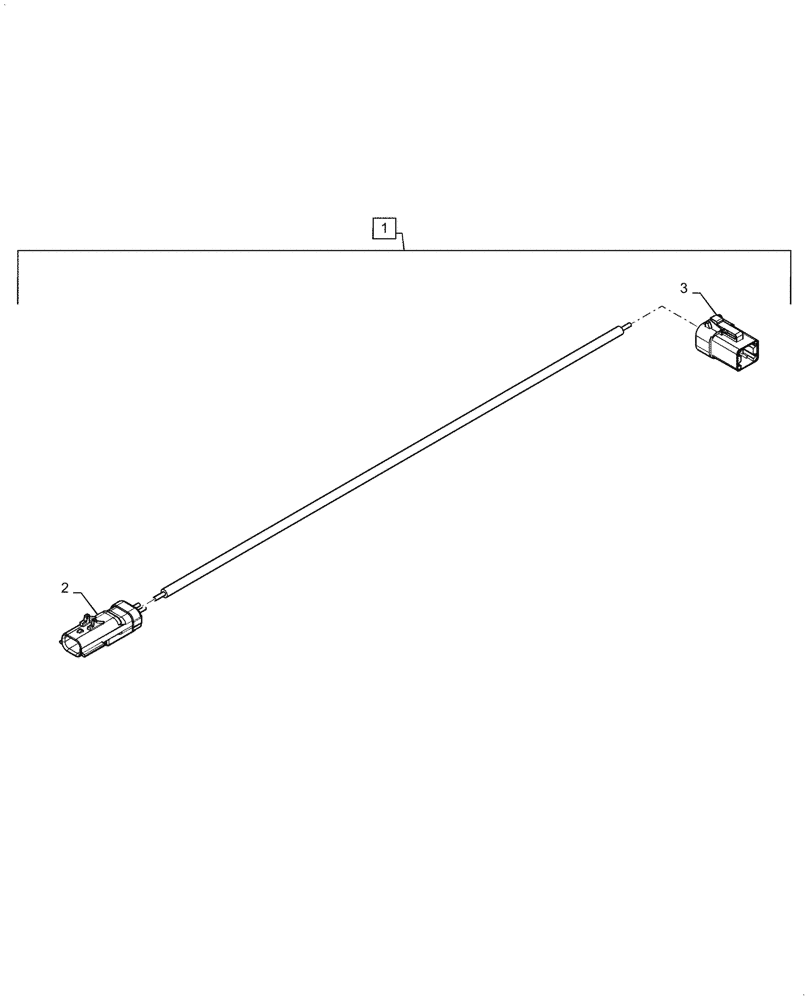 Схема запчастей Case IH 2150 - (55.015.AB[08]) - WIRE HARNESS CENTER POWER RIGHT (55) - ELECTRICAL SYSTEMS