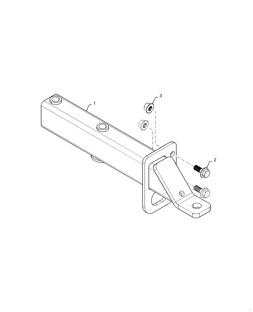 Схема запчастей Case IH 5088 - (37.100.AA[01]) - VAR - 722520 - DRAWBAR HITCH (37) - HITCHES, DRAWBARS & IMPLEMENT COUPLINGS