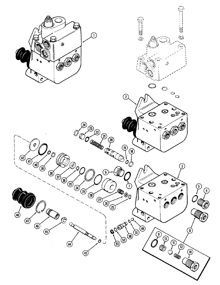 Схема запчастей Case IH 1370 - (250) - G101002 BRAKE VALVE ASSEMBLY, PART NUMBER STAMPED ON COVER, FIRST USED P.I.N. 8803261 (07) - BRAKES