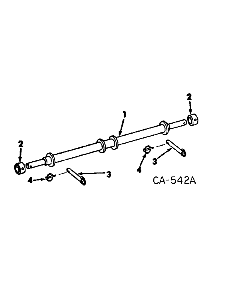 Схема запчастей Case IH 500 - (B-78) - QUICK ATTACHABLE HITCH, FOR 3-POINT CATEGORY II & III HITCH 