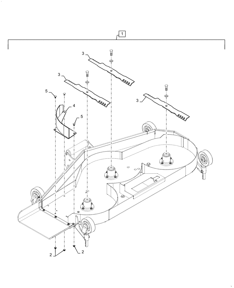 Схема запчастей Case IH MW166S - (88.100.58[05]) - DIA KIT MULCH KIT, 66" (BSN YDWWL5001) (88) - ACCESSORIES