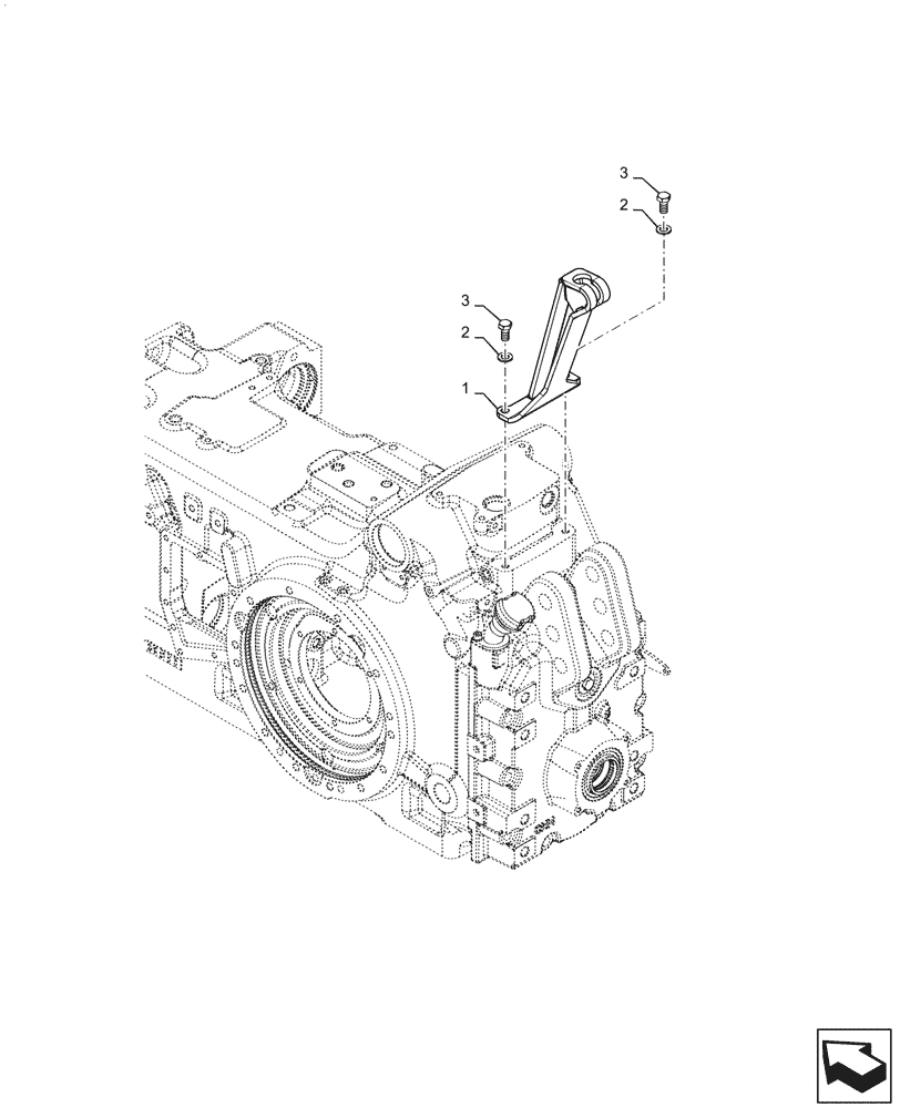 Схема запчастей Case IH PUMA1654 - (37.120.AA[03]) - IMPLEMENT ATTACHMENT, TOP LINK (37) - HITCHES, DRAWBARS & IMPLEMENT COUPLINGS