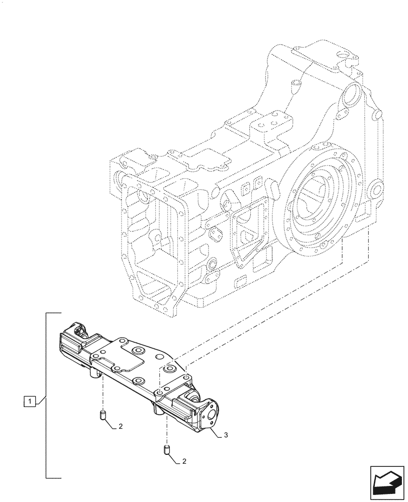 Схема запчастей Case IH PUMA1654 - (37.120.AY[01]) - 3 POINT HITCH, REAR, SUPPORT (37) - HITCHES, DRAWBARS & IMPLEMENT COUPLINGS