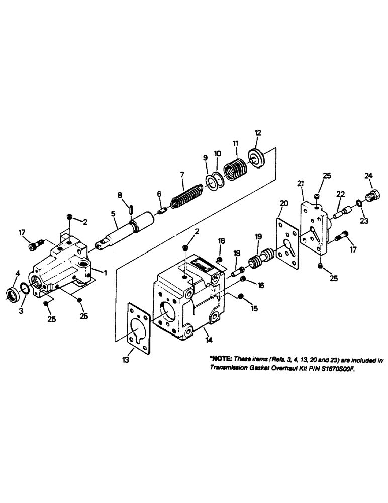 Схема запчастей Case IH 9130 - (04-66) - TRANSMISSION CLUTCH CONTROL VALVE ASSEMBLY (04) - Drive Train