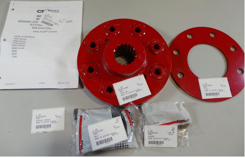 Схема запчастей Case IH 5088 - (88.100.66[06]) - DIA KIT, ROTOR COUPLING, 17 TOOTH (88) - ACCESSORIES