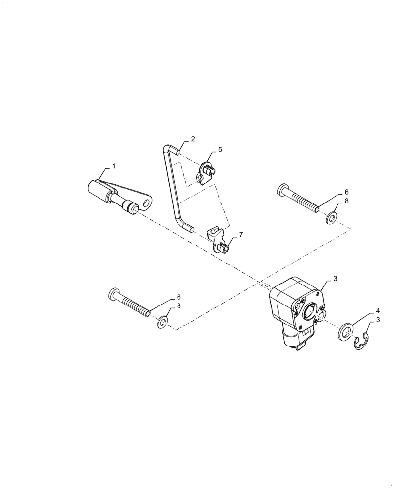 Схема запчастей Case IH PUMA1804 - (55.662.AZ[02]) - POTENTIOMETER (55) - ELECTRICAL SYSTEMS