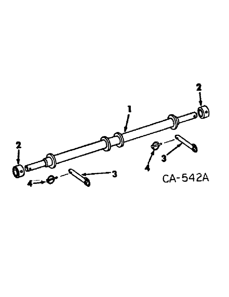 Схема запчастей Case IH 500 - (C-50) - QUICK ATTACHABLE HITCH, FOR 3 POINT CATEGORY II AND III HITCH 