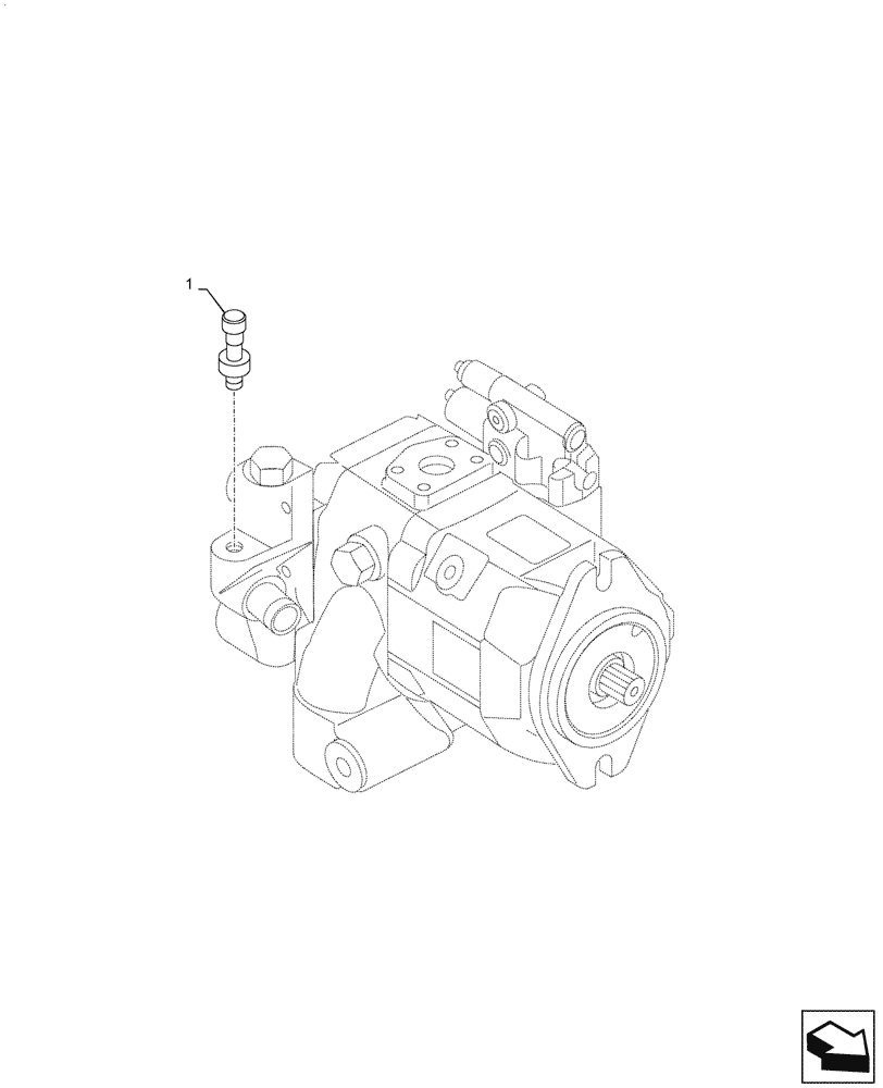 Схема запчастей Case IH PUMA1804 - (55.036.AG[03]) - HYDRAULIC PUMP SWITCH (55) - ELECTRICAL SYSTEMS