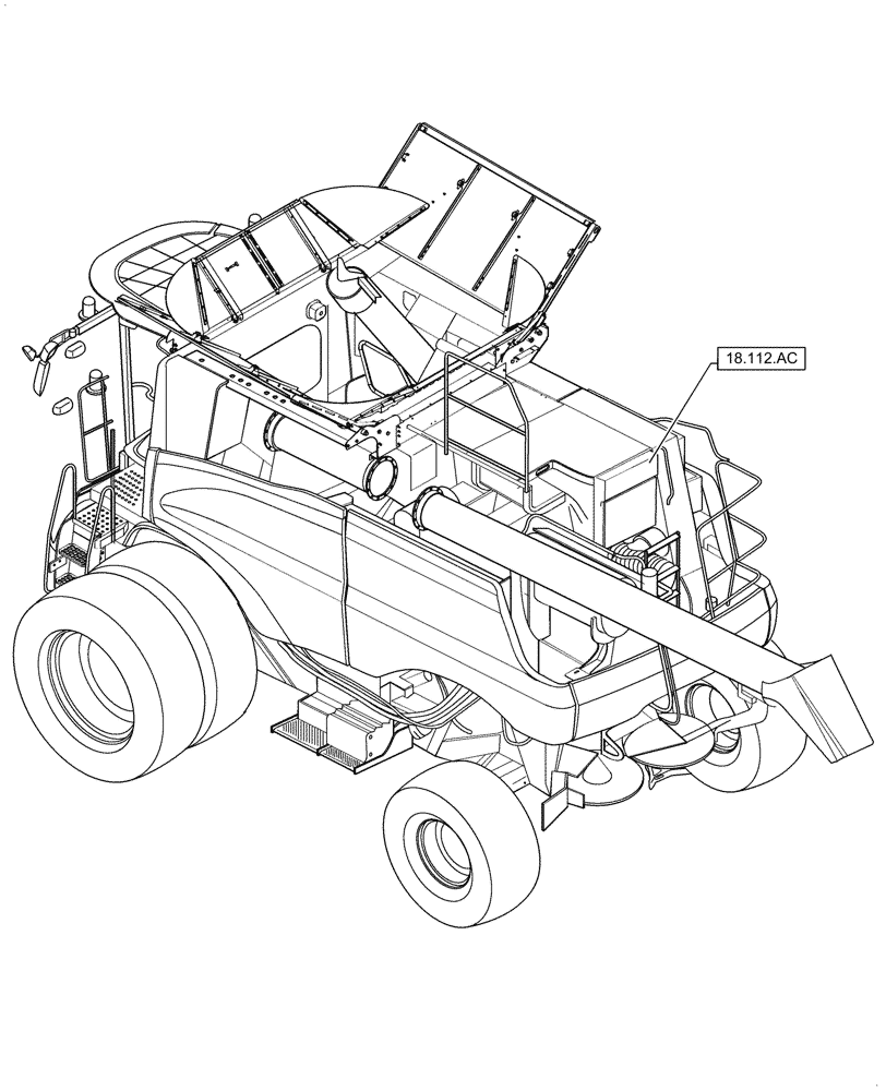 Схема запчастей Case IH 7088 - (18.000.00) - SECTION INDEX - CLUTCH (18) - CLUTCH