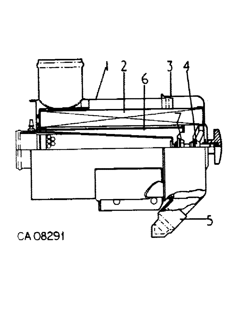 Схема запчастей Case IH 385 - (12-02) - POWER, AIR CLEANER, COOPERS Power