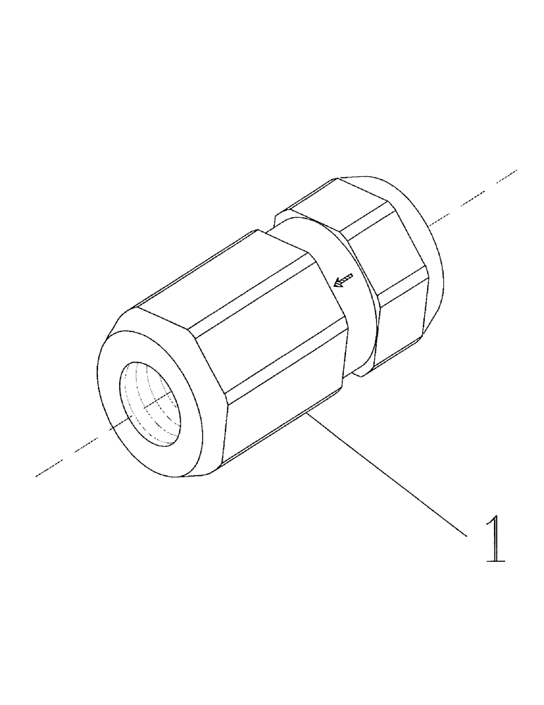 Схема запчастей Case IH 7700 - (B05-20) - HYDRAULIC CHECK VALVE, 3/8 INCH Hydraulic Components & Circuits