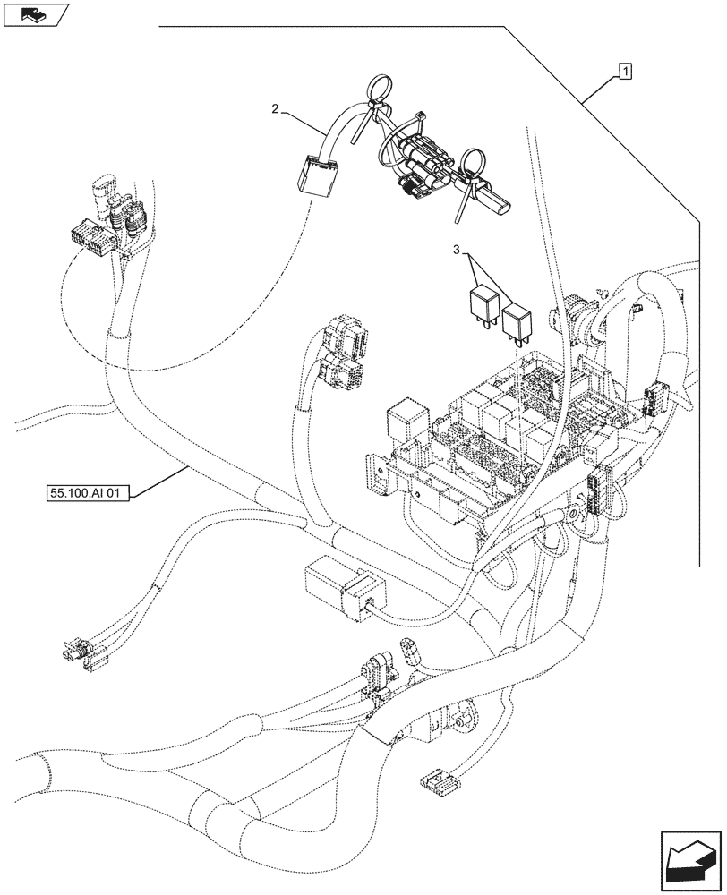 Схема запчастей Case IH FARMALL 115U - (88.082.AA[04A]) - DIA KIT, FRONT LOADER, BUCKET, ISO - BEGIN YR 24-JUL-2015 (88) - ACCESSORIES