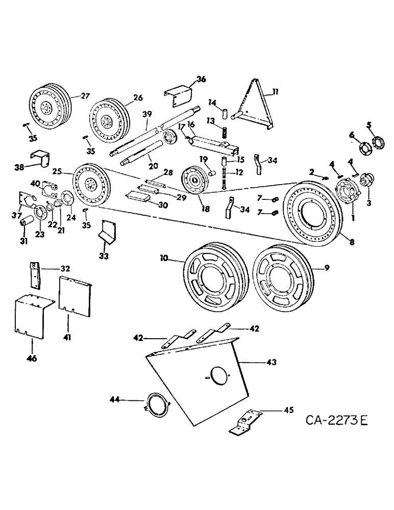 Схема запчастей Case IH 915 - (33-08) - FEEDER, FEEDER JACKSHAFT DRIVE (13) - FEEDER