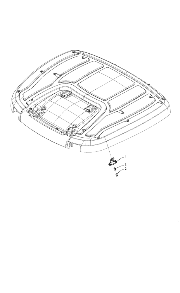 Схема запчастей Case IH PUMA1804 - (55.514.AA[01]) - CAB LIGHT (55) - ELECTRICAL SYSTEMS