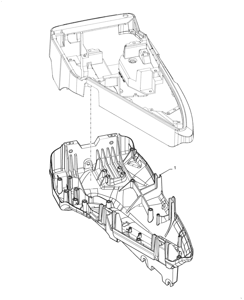 Схема запчастей Case IH PUMA1804 - (90.151.AG[07]) - ARMREST, CONTROL UNIT, COVER (90) - PLATFORM, CAB, BODYWORK AND DECALS