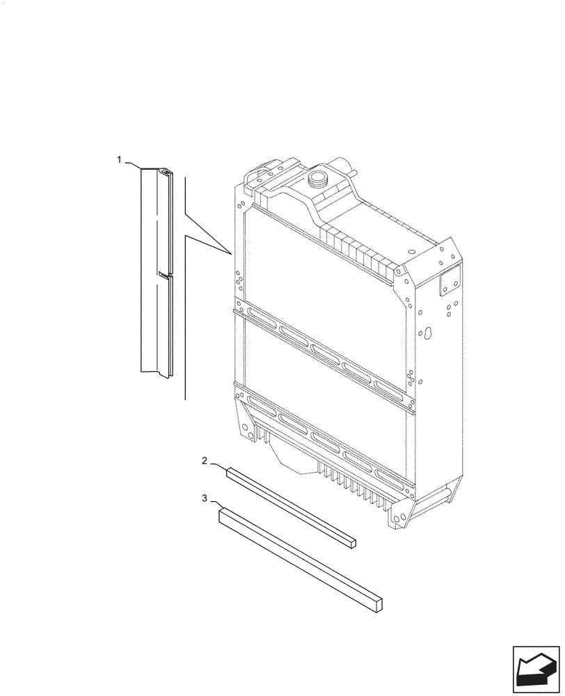 Схема запчастей Case IH PUMA1804 - (10.400.BF[10]) - FAN SHROUD, COOLING SYSTEMS (10) - ENGINE