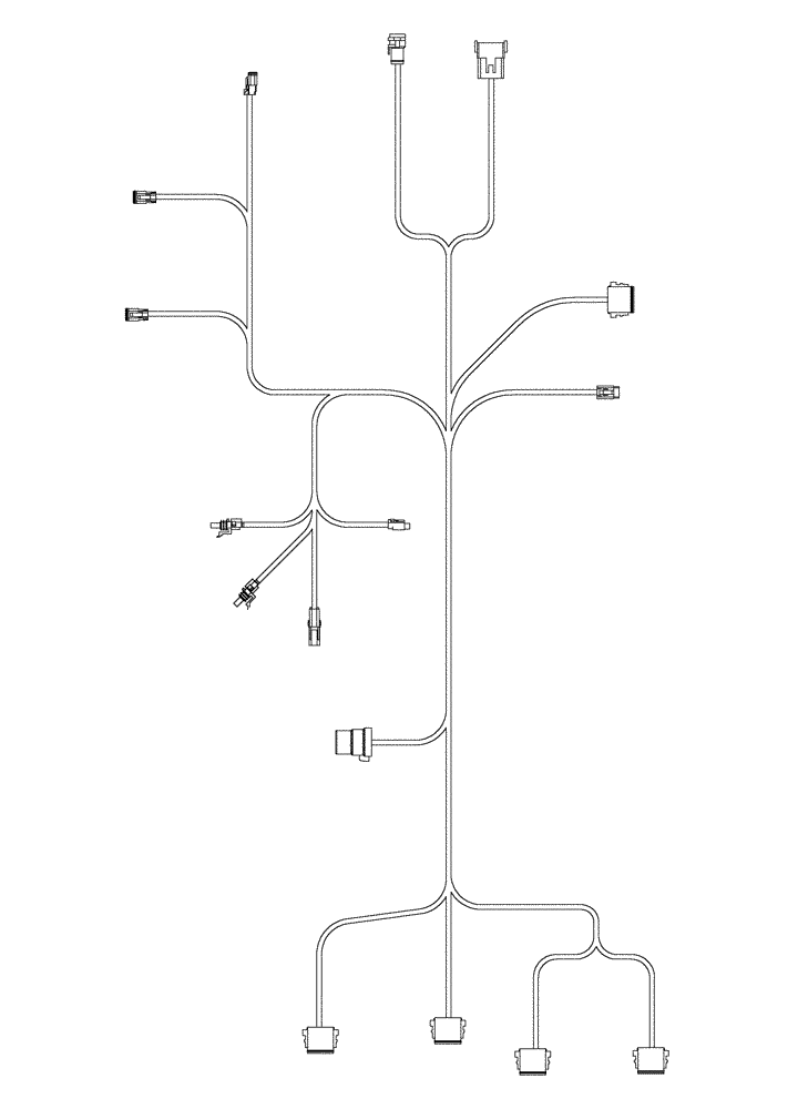 Схема запчастей Case IH 955 - (4-40) - HARNESS, AFS PLANTER, 12 ROW NARROW, 16 ROW NARROW AND 12/23 SRC (04) - ELECTRICAL SYSTEMS