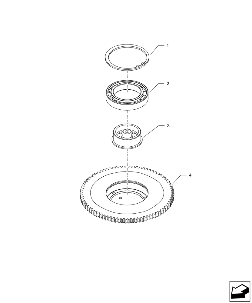 Схема запчастей Case IH 3162 - (58.110.11[01]) - BEVEL GEAR ASSY (58) - ATTACHMENTS/HEADERS