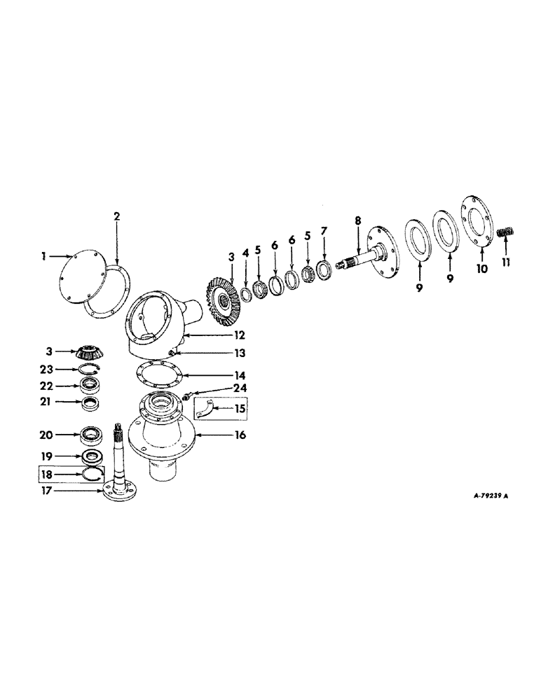 Схема запчастей Case IH 510 - (G-05) - MAIN DRIVE 