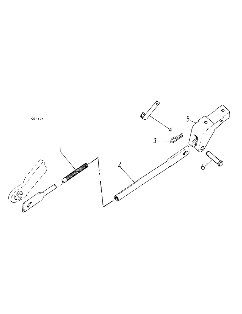 Схема запчастей Case IH 584 - (09-11) - THREE POINT HITCH STABILIZER, ROW CROP TRACTORS (12) - FRAME