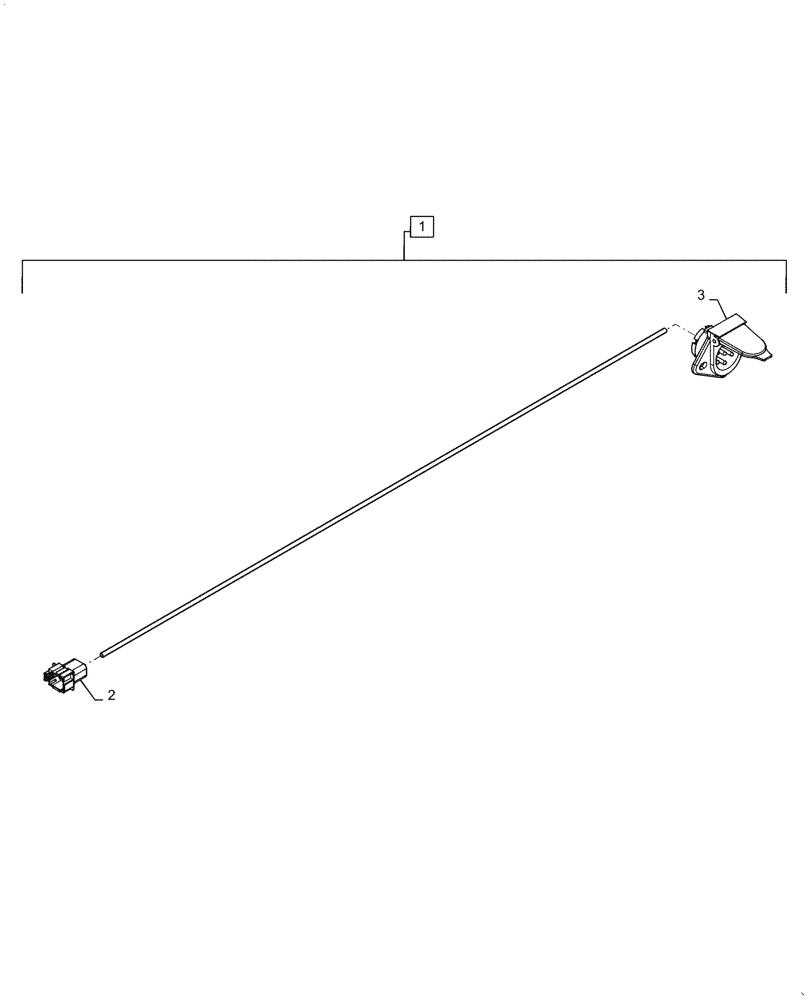 Схема запчастей Case IH 2150 - (55.015.AB[26]) - REAR HITCH WIRE HARNESS ASSEMBLY, 24 ROW (55) - ELECTRICAL SYSTEMS