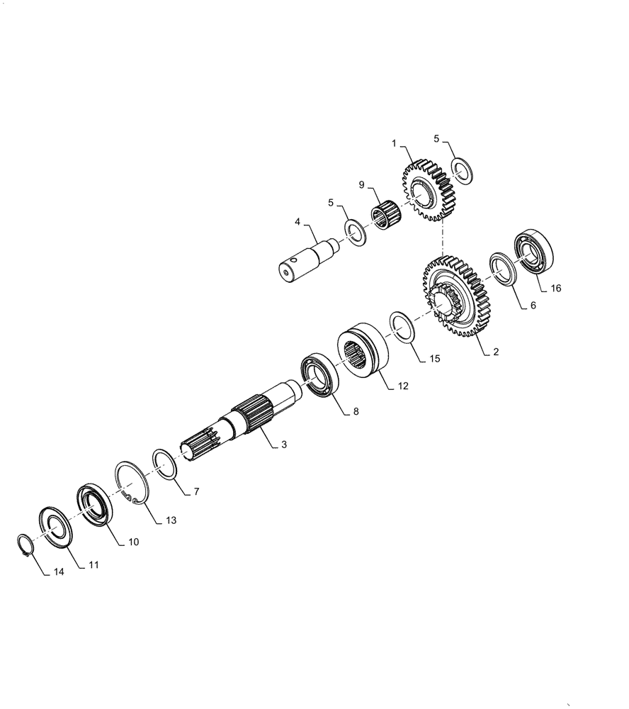 Схема запчастей Case IH FARMALL 70A - (23.304.AD[01]) - DROP BOX ASSY, PTO, 4WD (23) - FOUR WHEEL DRIVE SYSTEM