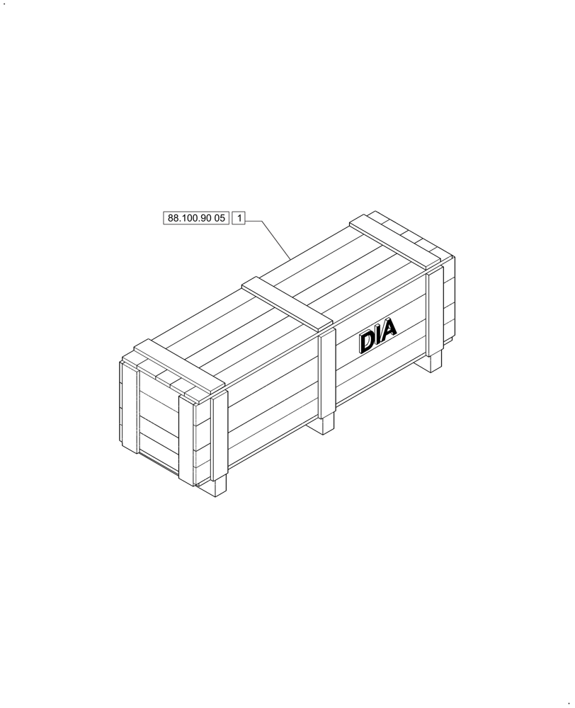 Схема запчастей Case IH FARMALL 140A - (88.100.90[07]) - VAR - 330196, 330197, 334104, 334285, 713640, 713641, 713646, 713647, 713648, 715824, 730885 - , FRONT LOADER HYDRAULIC SYSTEM (88) - ACCESSORIES