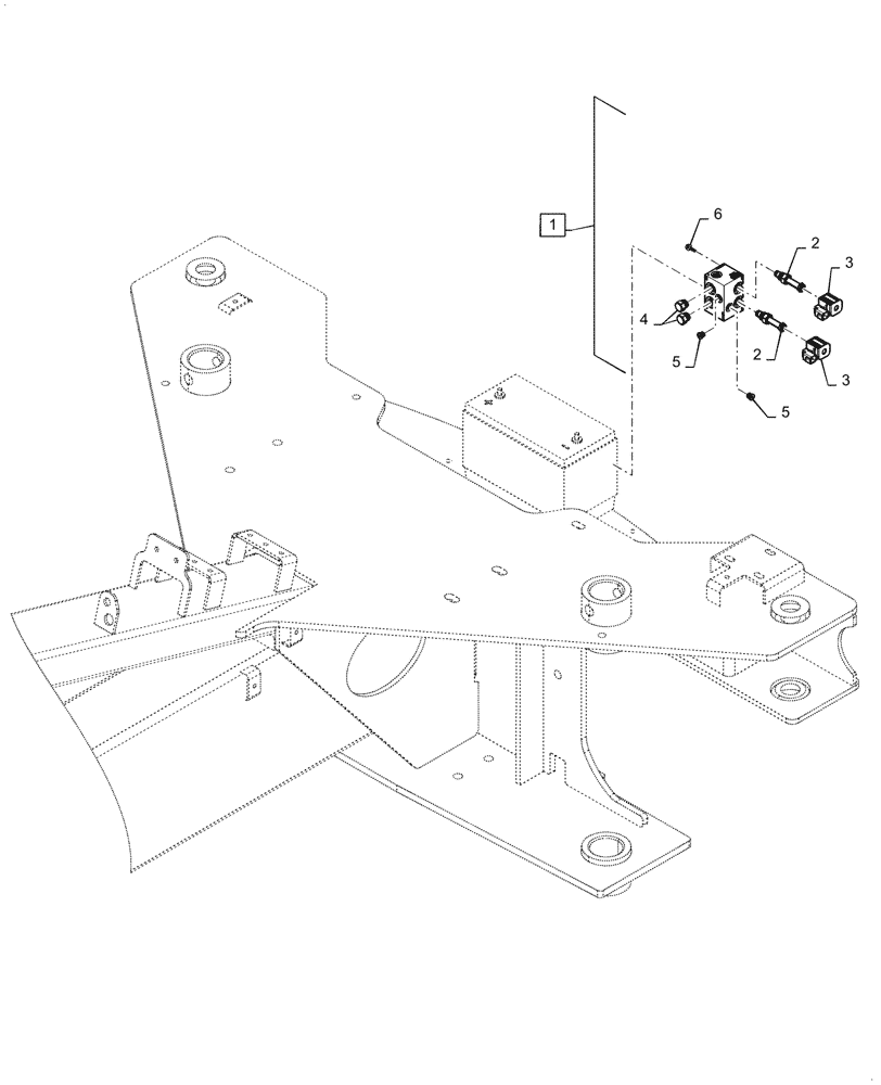 Схема запчастей Case IH 2160 - (35.100.BI[03]) - ROW UNIT HYDRAULIC VALVE 36 ROW (35) - HYDRAULIC SYSTEMS