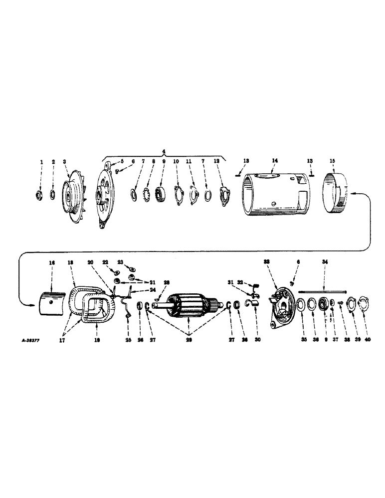 Схема запчастей Case IH FARMALL C - (205) - ATTACHMENTS, ELECTRALL, SPECIAL, EXCITER Attachments