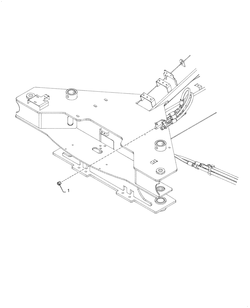 Схема запчастей Case IH 2160 - (35.100.AA[04]) - NO COMPRESSOR PLUG (35) - HYDRAULIC SYSTEMS
