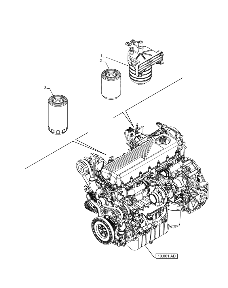 Схема запчастей Case IH F2CFE613J B057 - (05.100.03[02]) - CAPACITIES (05) - SERVICE & MAINTENANCE